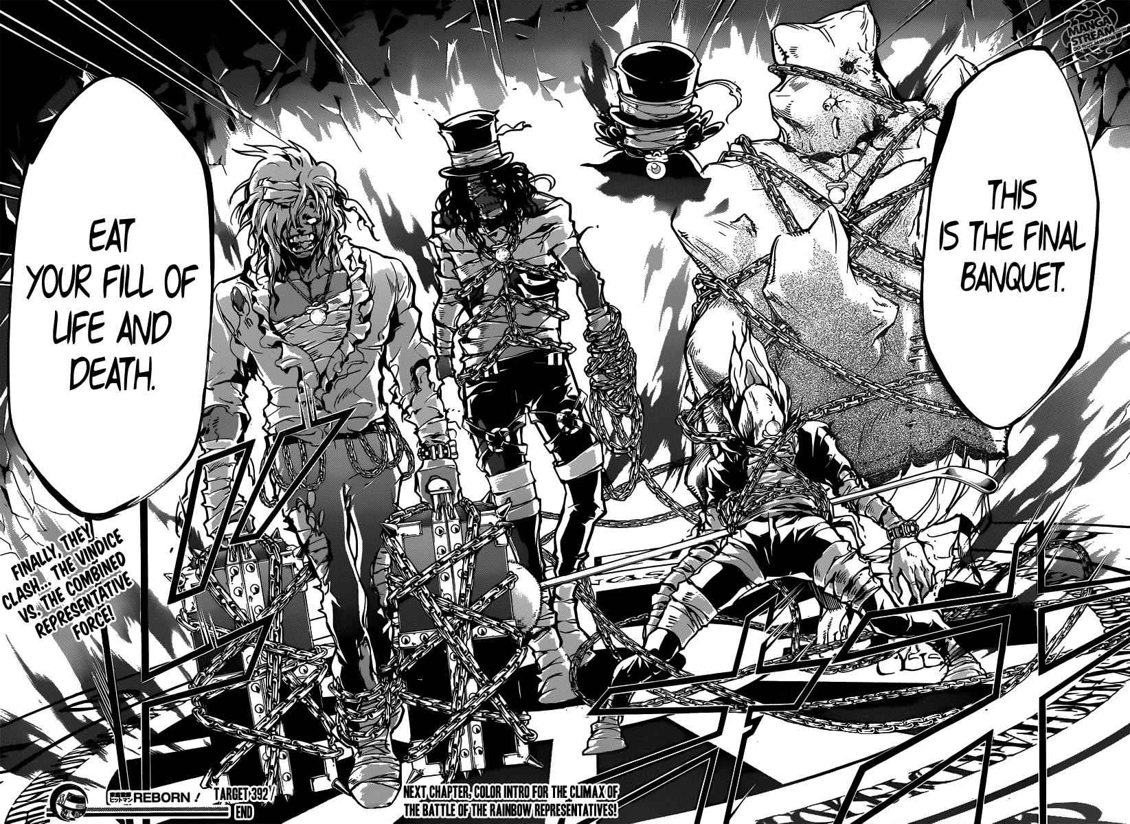 Katekyo Hitman Reborn! Chap 392 - Next Chap 393