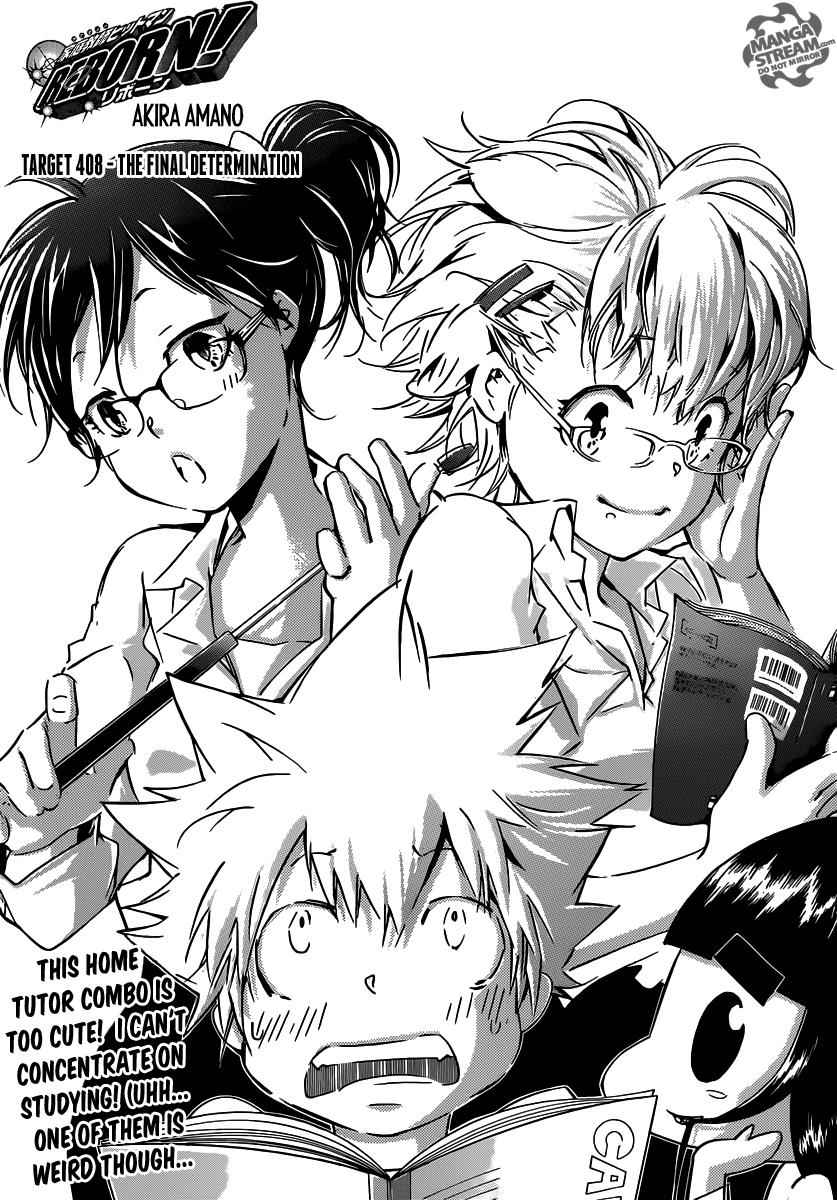 Katekyo Hitman Reborn! Chap 408 - Next Chap 409