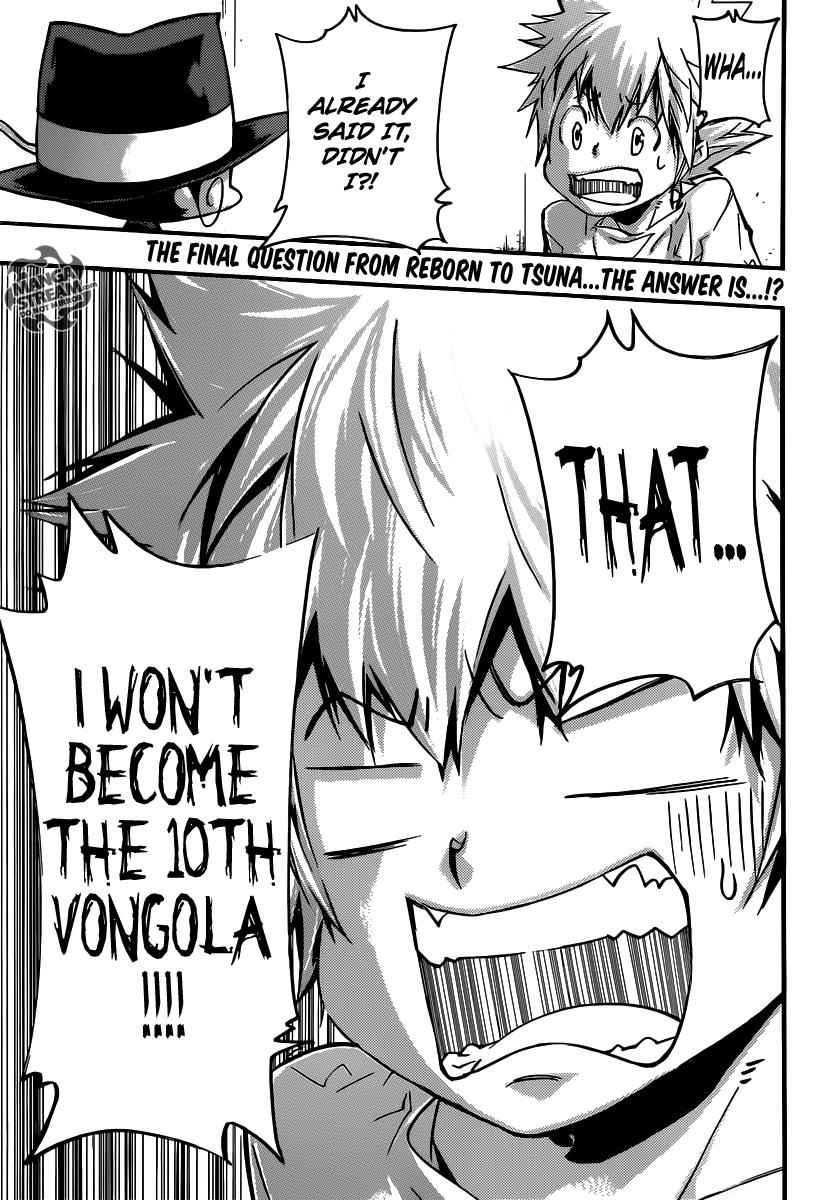 Katekyo Hitman Reborn! Chap 409 - Next Chap 410