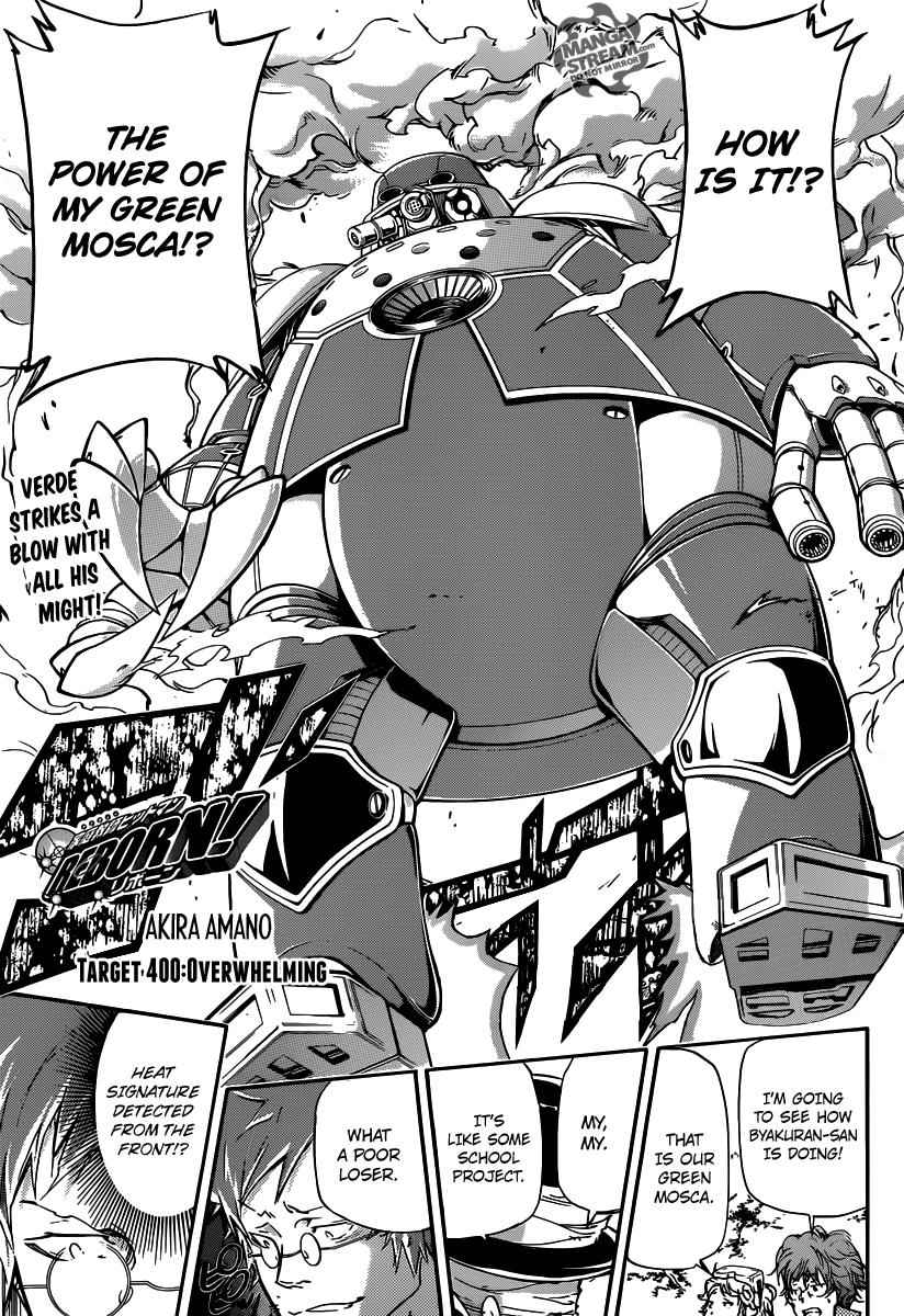 Katekyo Hitman Reborn! Chap 400 - Next Chap 401