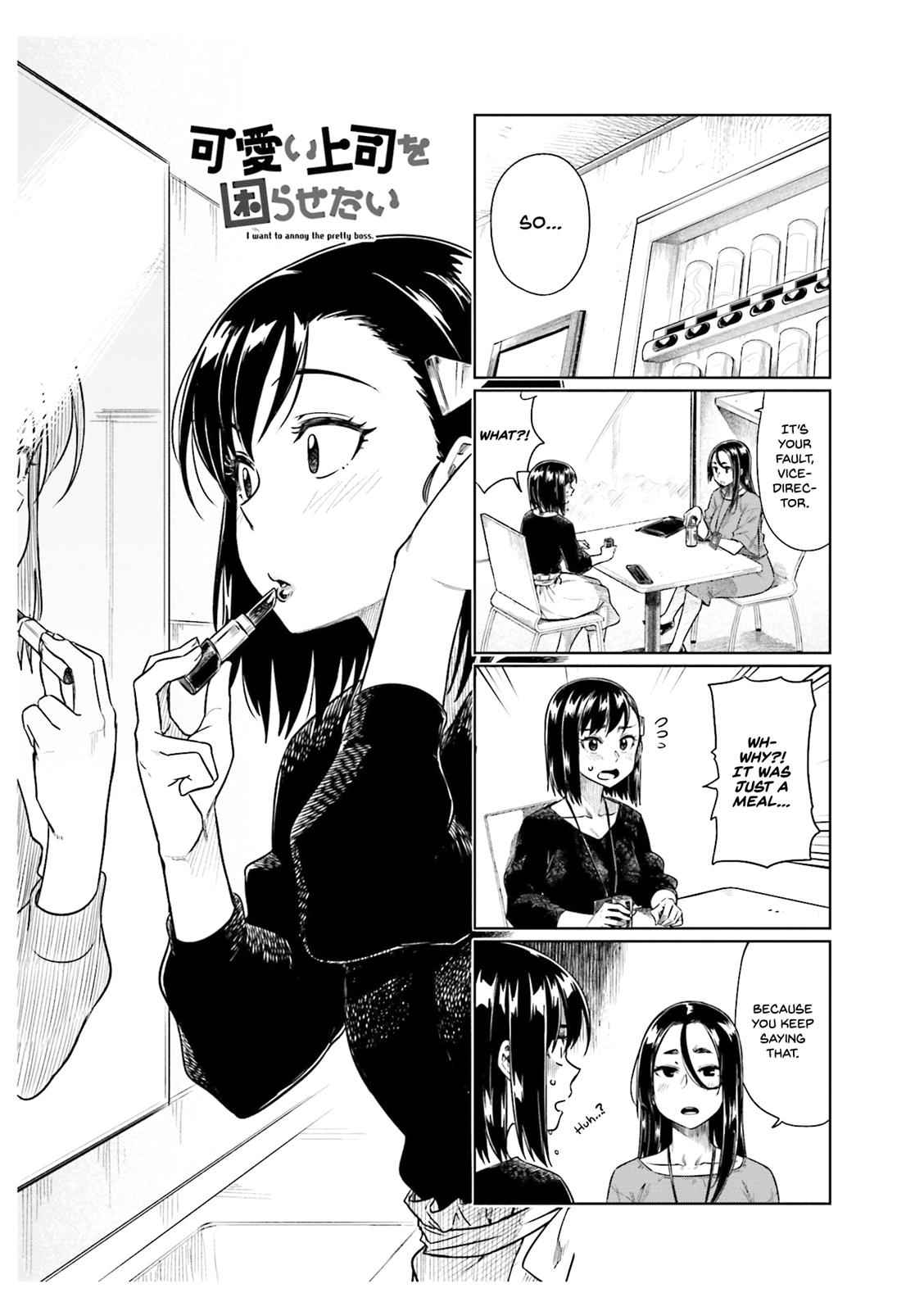Kawaii Joushi wo Komarasetai Chap 28 - Next Chap 29