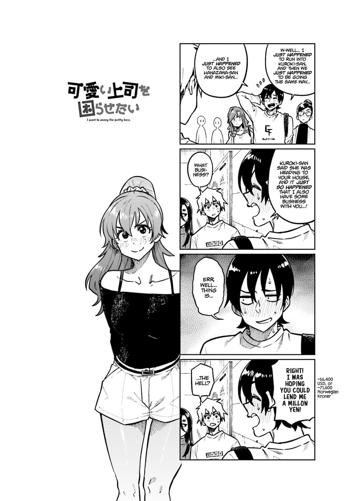 Kawaii Joushi wo Komarasetai Chap 107 - Next Chap 108