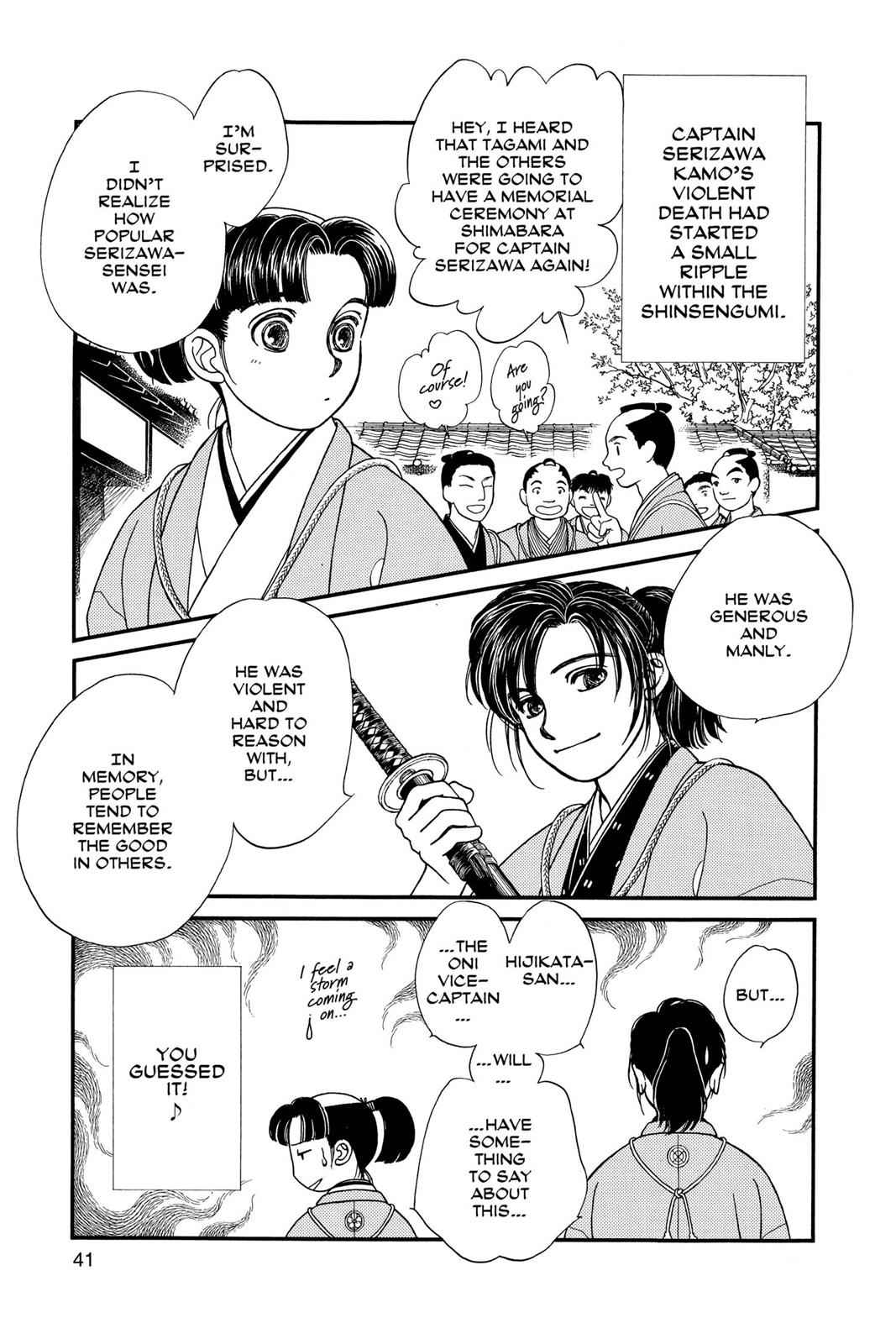 Kaze Hikaru Chap 4 - Next Chap 5