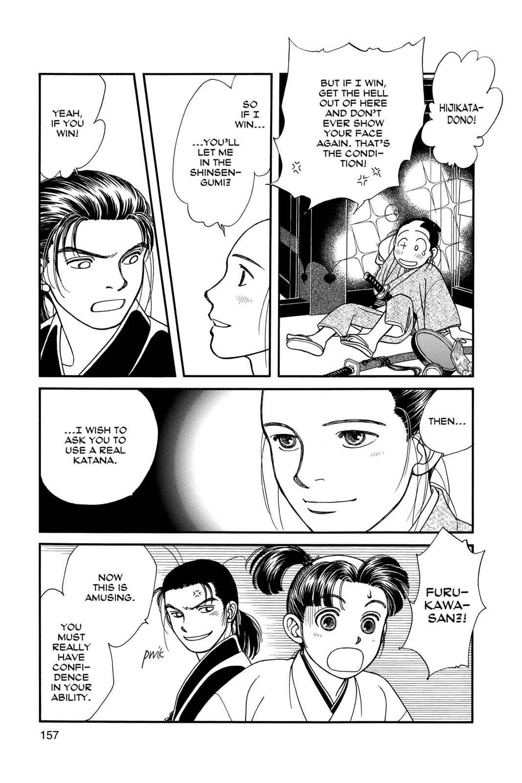 Kaze Hikaru Chap 5 - Next Chap 6
