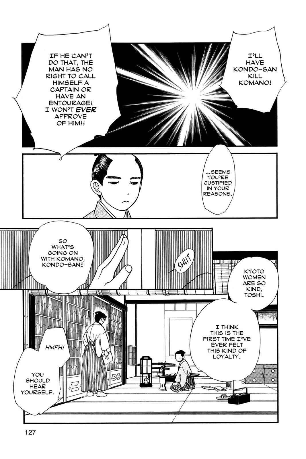 Kaze Hikaru Chap 9 - Next Chap 10