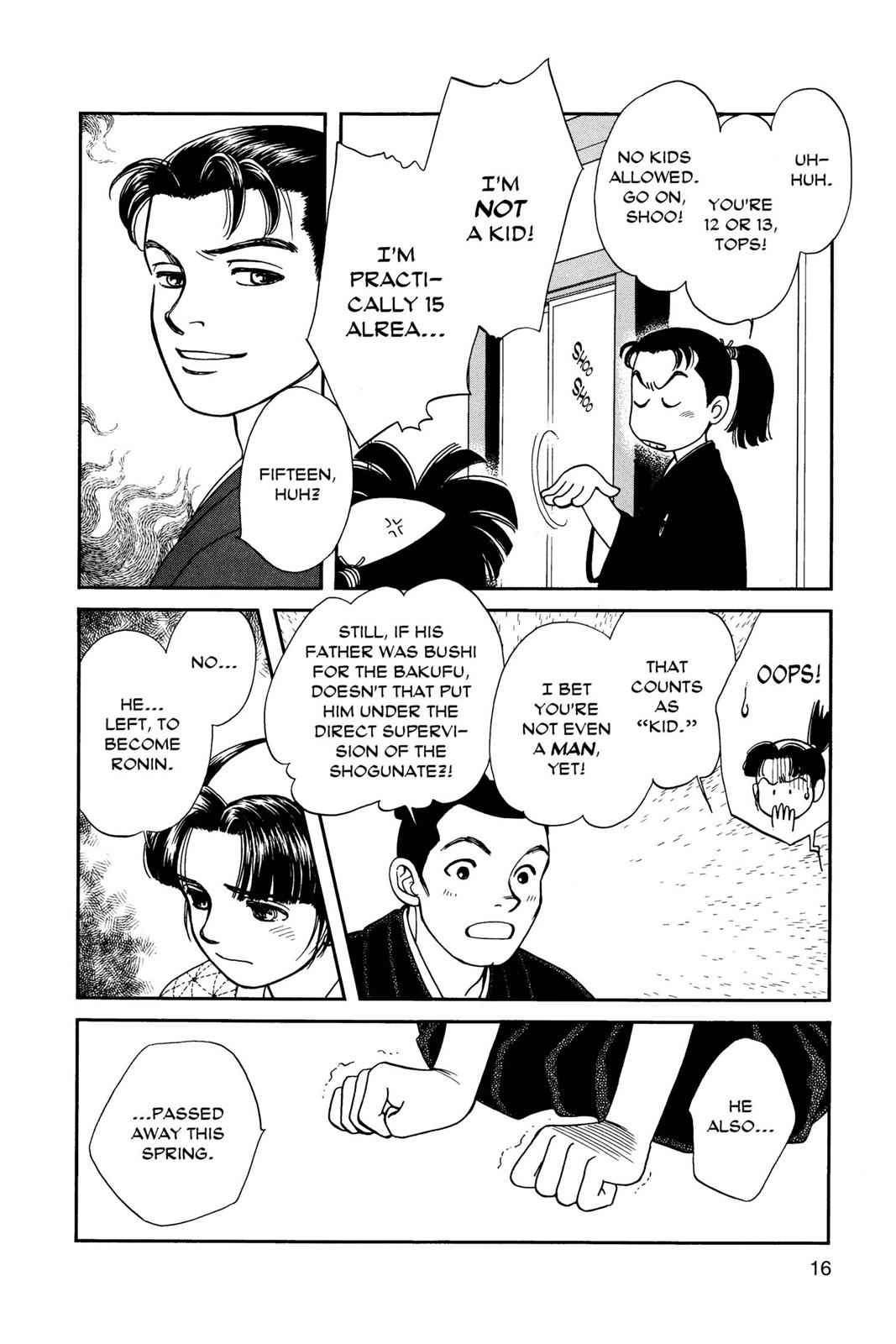 Kaze Hikaru Chap 1 - Next Chap 2