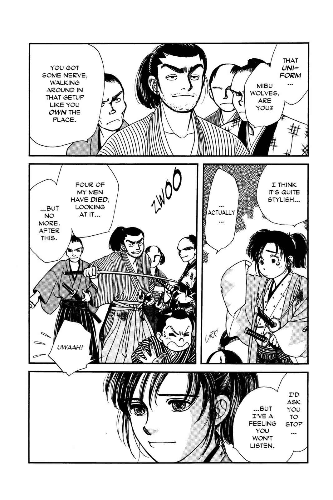 Kaze Hikaru Chap 1 - Next Chap 2