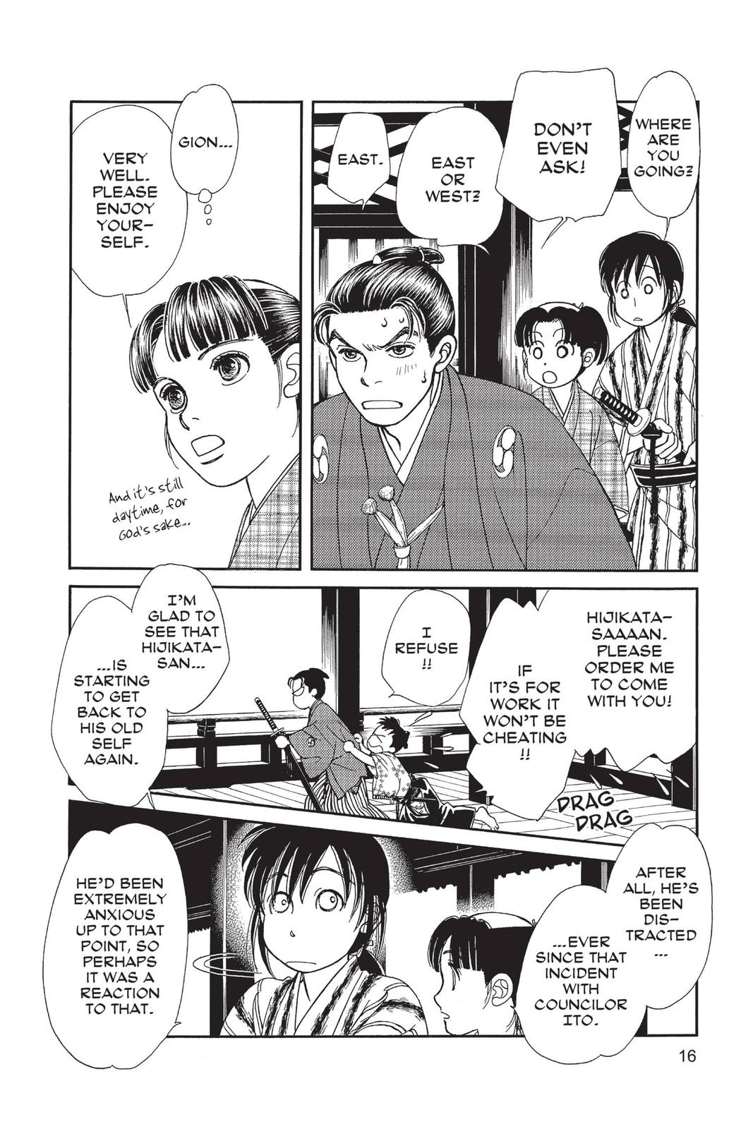 Kaze Hikaru Chap 28 - Next Chap 29