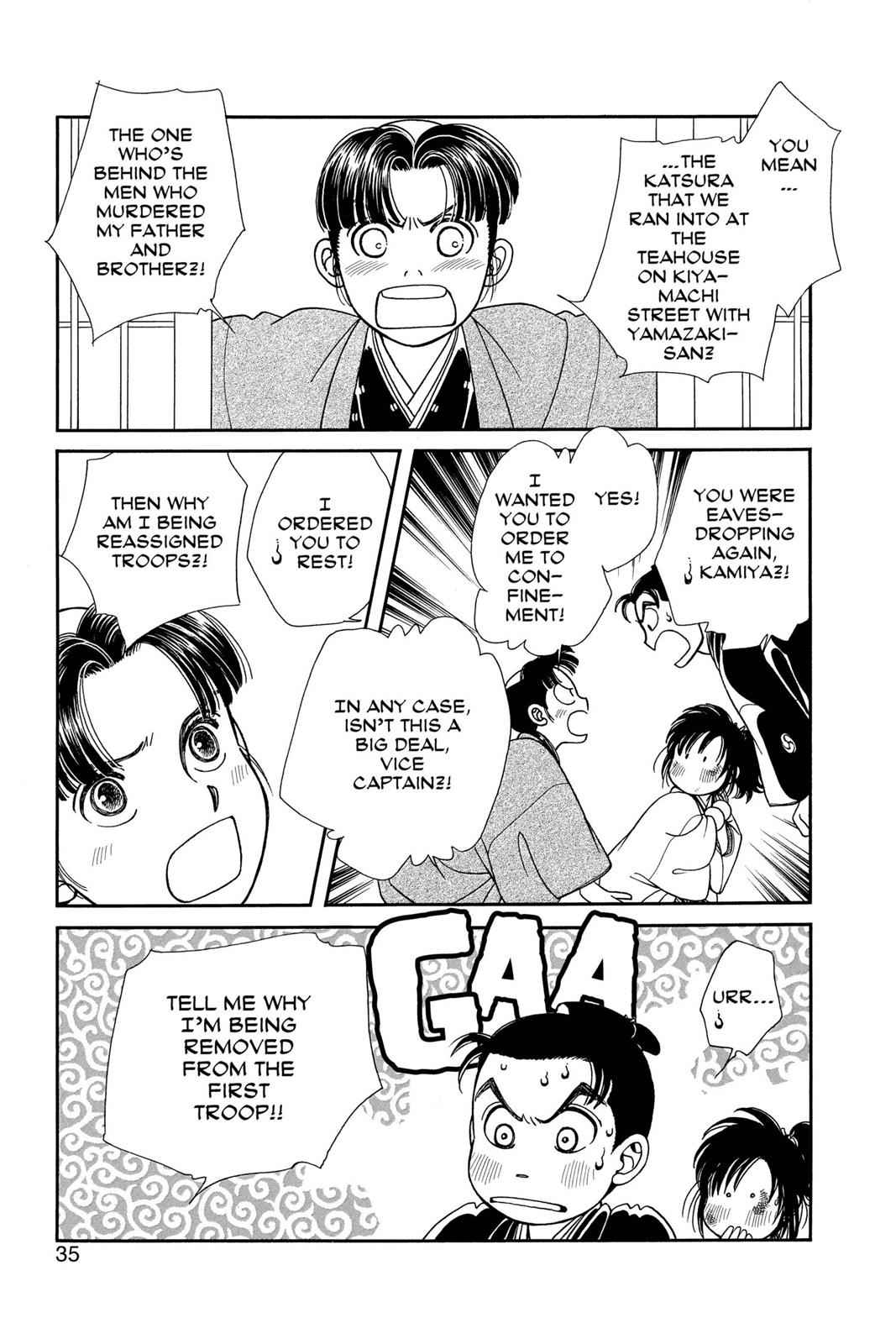 Kaze Hikaru Chap 21 - Next Chap 22