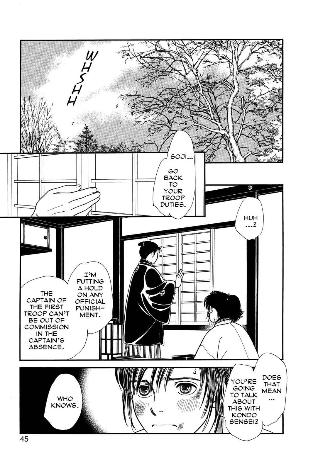 Kaze Hikaru Chap 21 - Next Chap 22