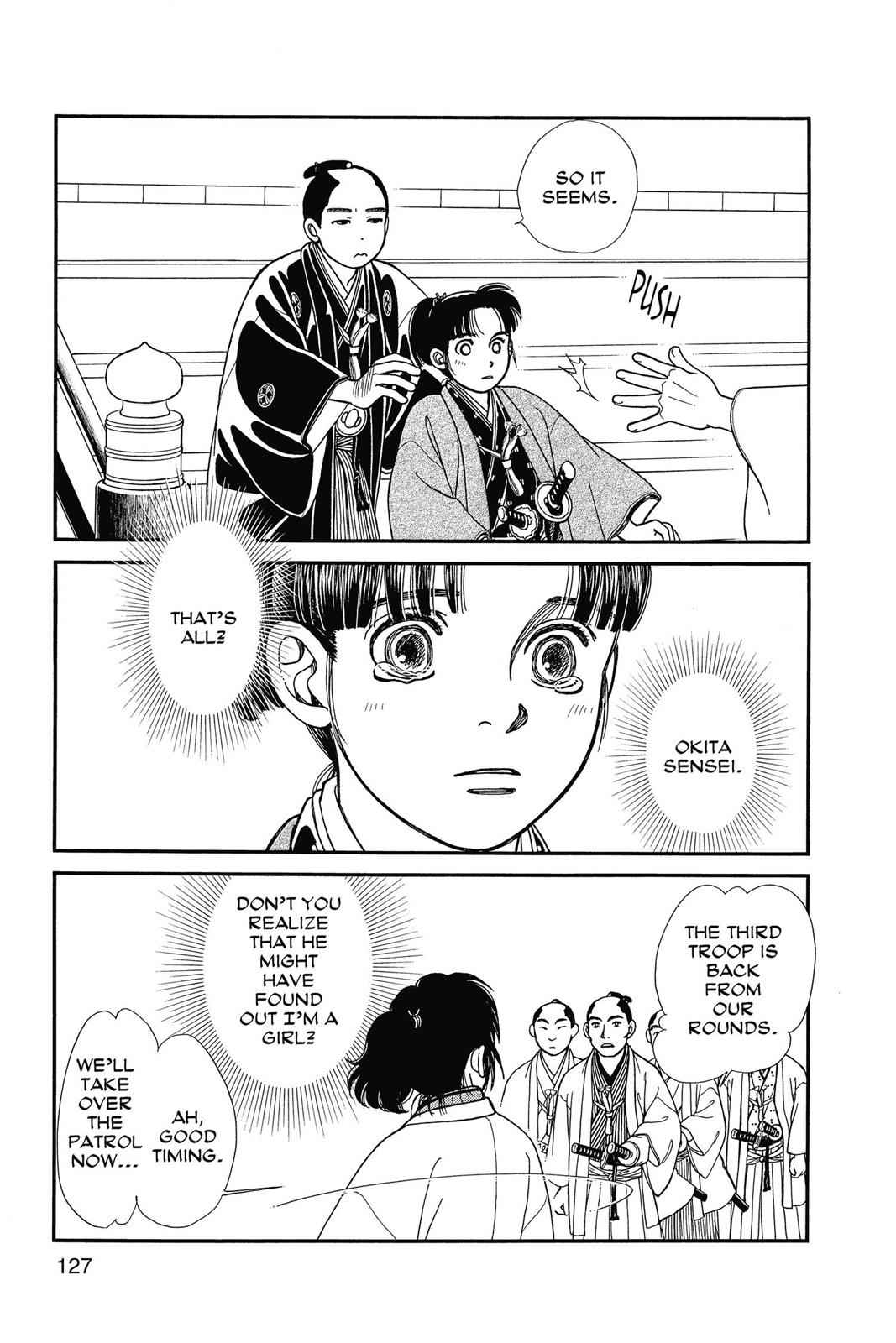 Kaze Hikaru Chap 22 - Next Chap 23