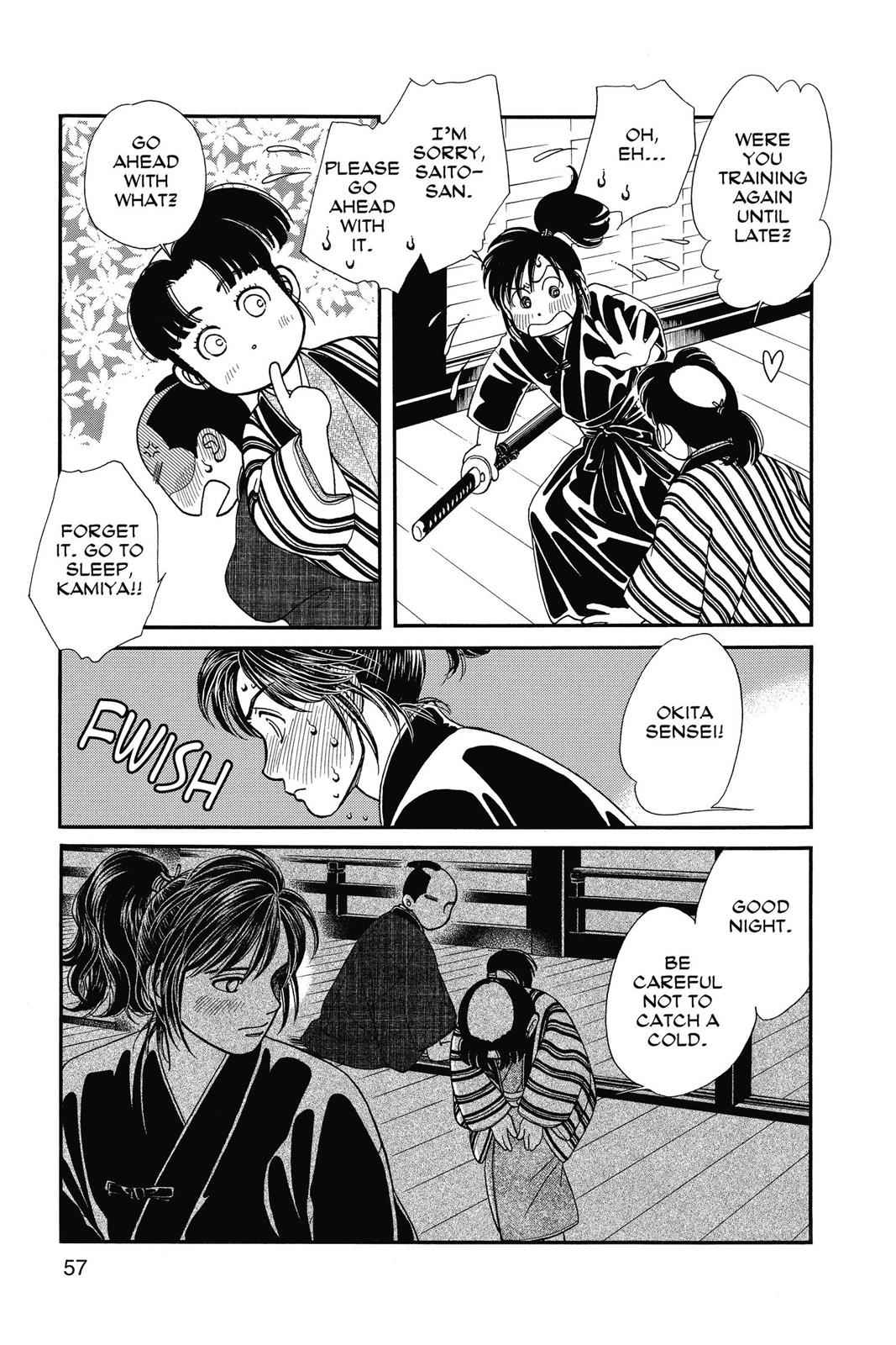 Kaze Hikaru Chap 22 - Next Chap 23