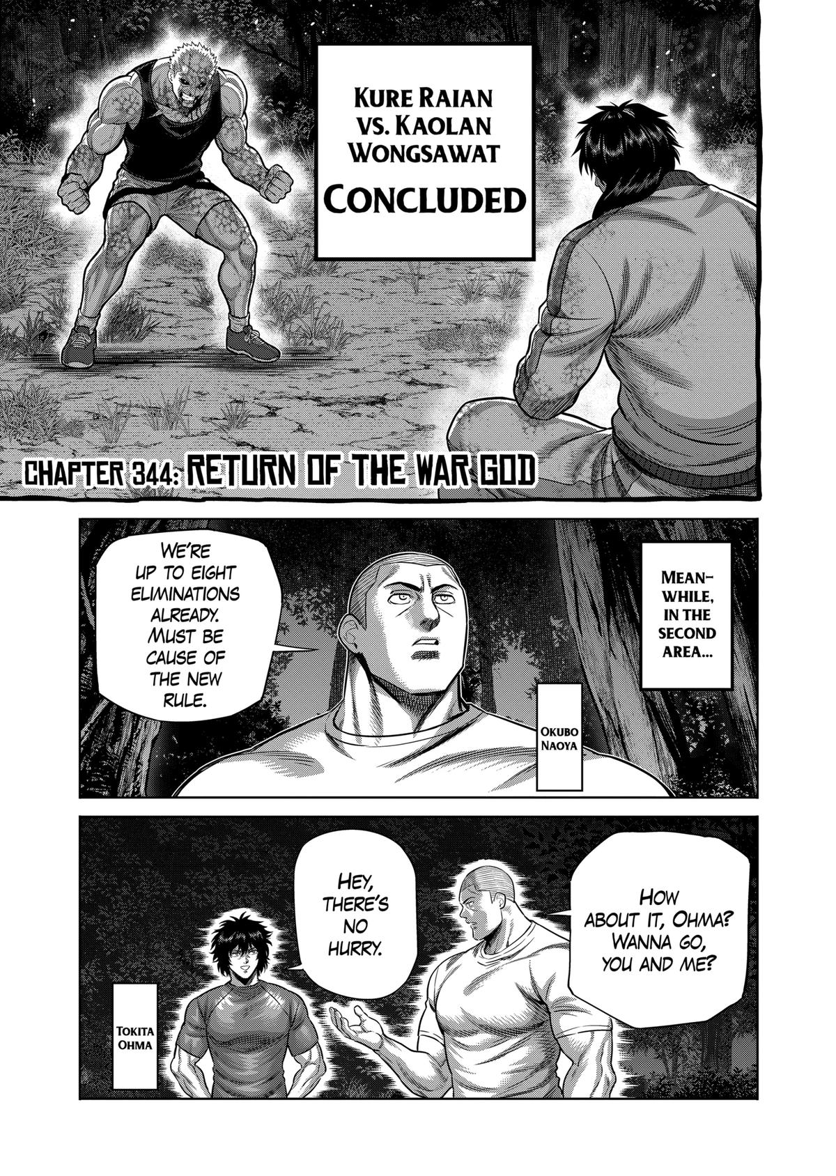 Kengan Omega Chap 344 - Next Chap 345