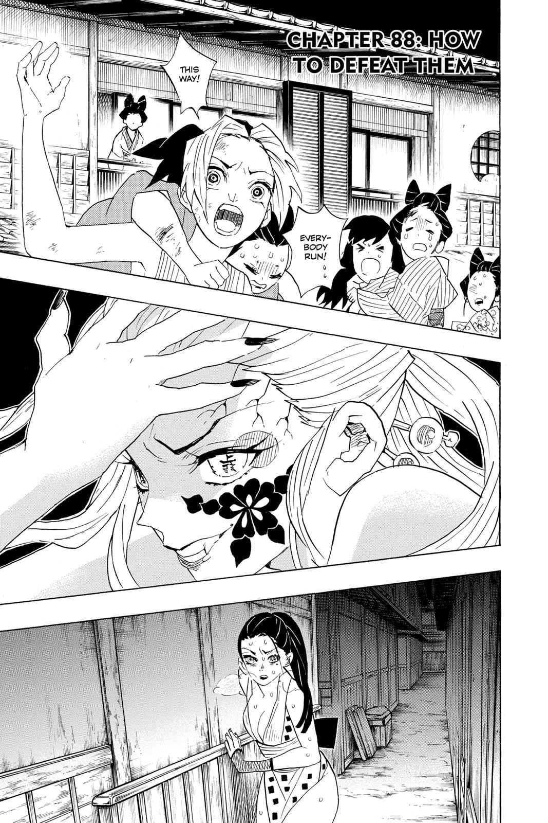 Demon Slayer: Kimetsu no Yaiba Chap 88 - Next Chap 89