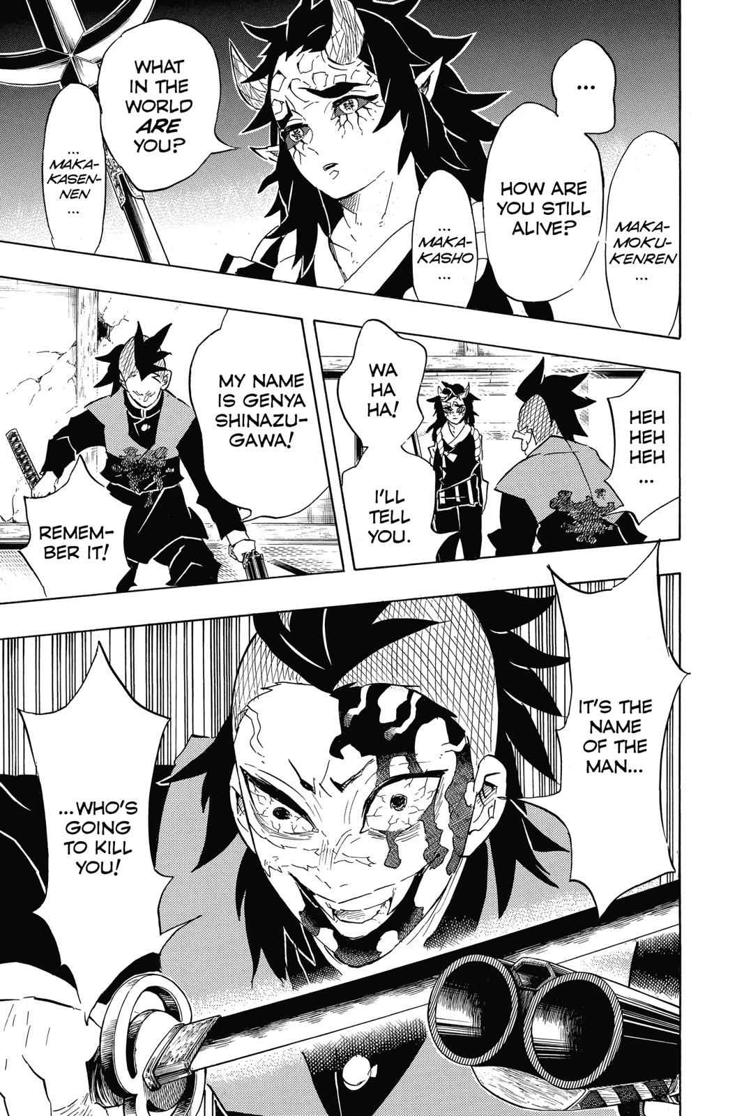 Demon Slayer: Kimetsu no Yaiba Chap 109 - Next Chap 110