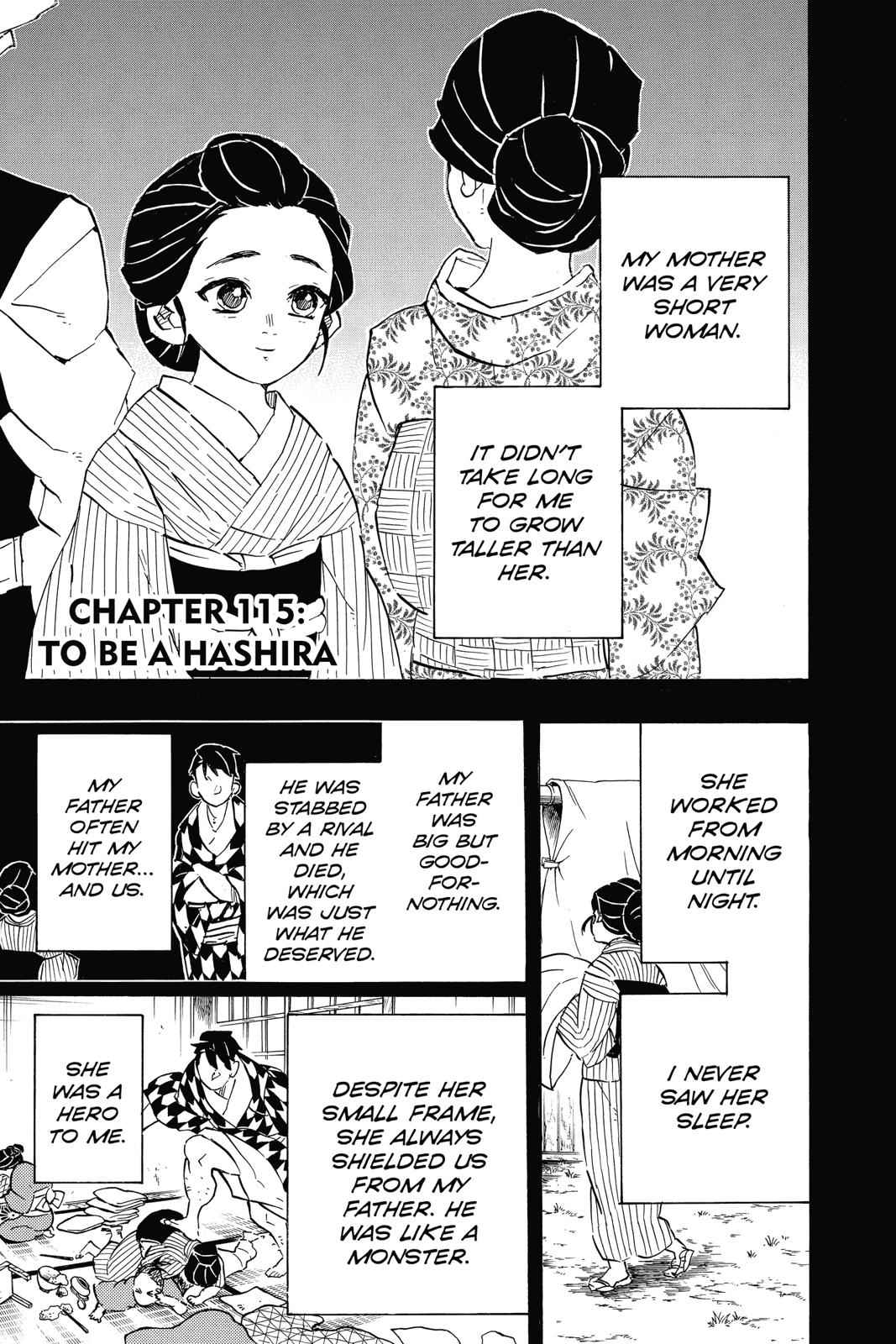 Demon Slayer: Kimetsu no Yaiba Chap 115 - Next Chap 116
