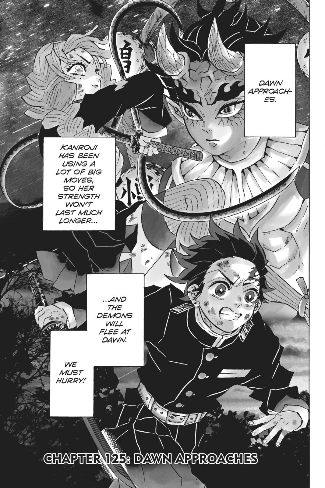 Demon Slayer: Kimetsu no Yaiba Chap 125 - Next Chap 126