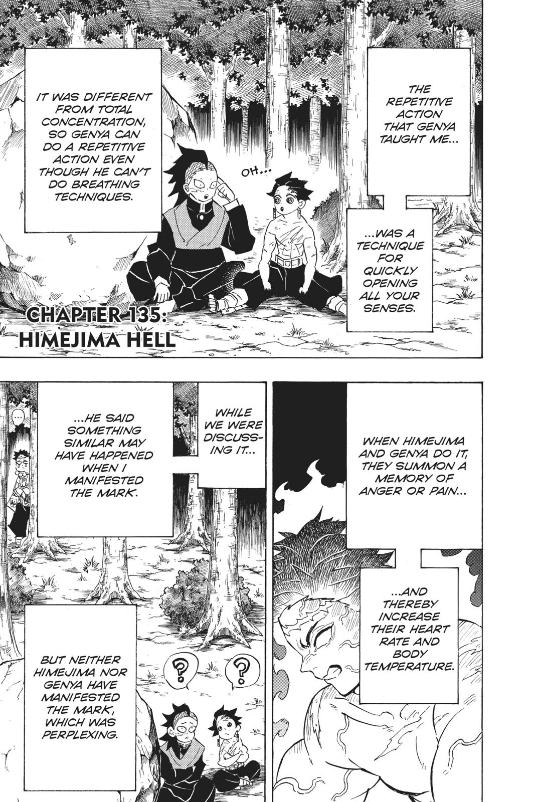 Demon Slayer: Kimetsu no Yaiba Chap 135 - Next Chap 136