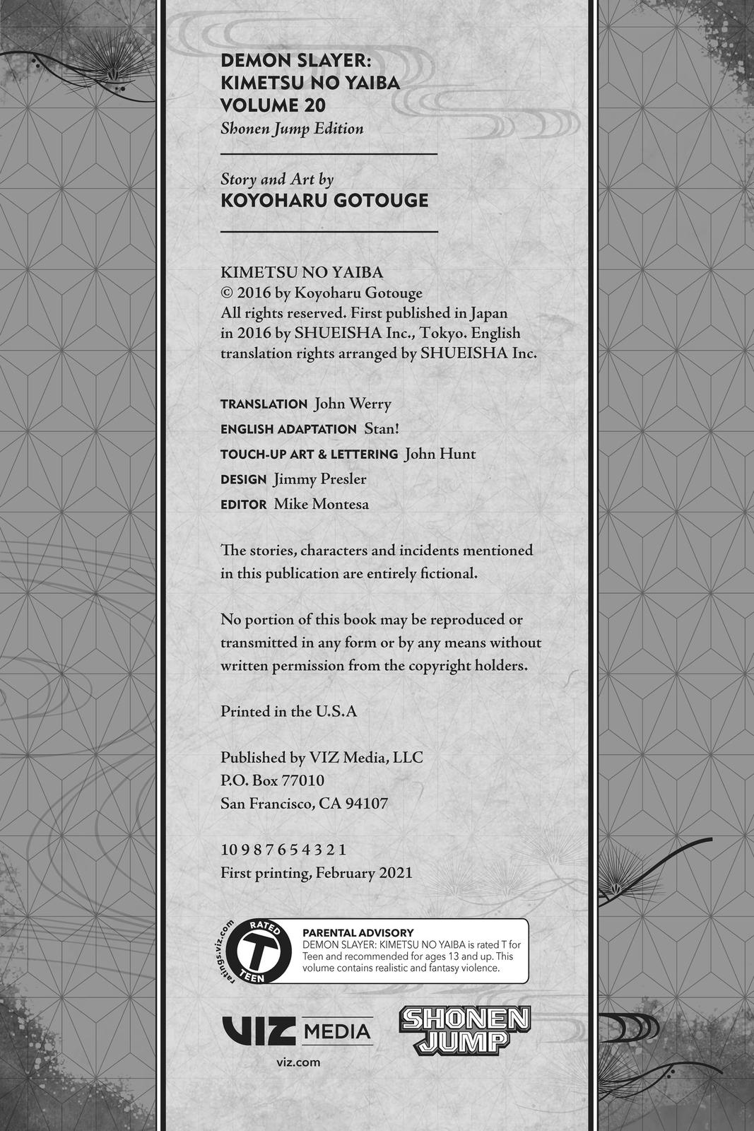 Demon Slayer: Kimetsu no Yaiba Chap 170 - Next Chap 171