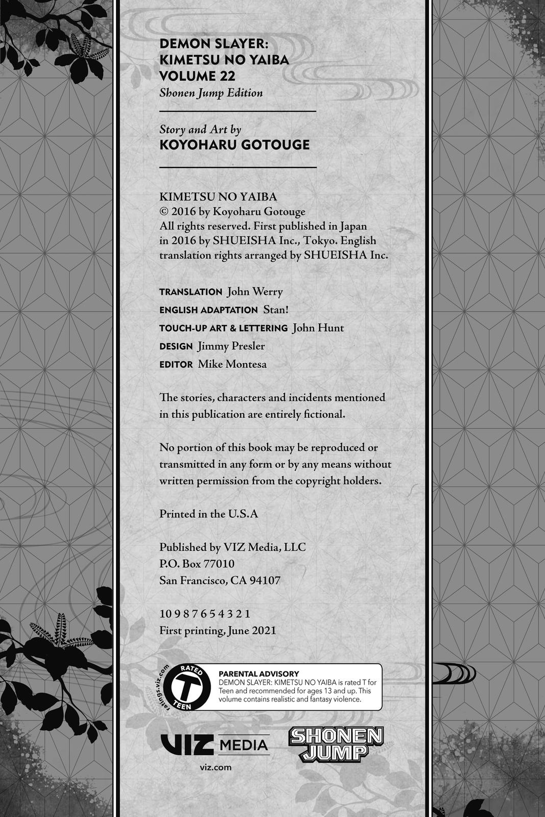 Demon Slayer: Kimetsu no Yaiba Chap 188 - Next Chap 189