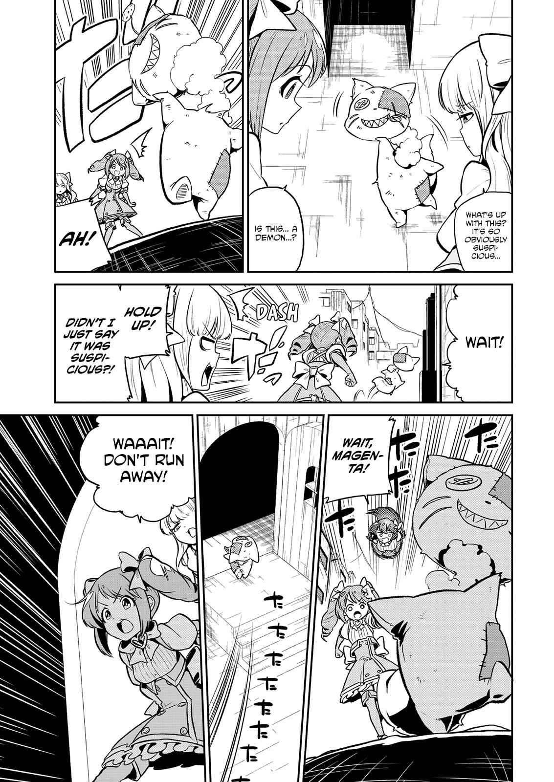Mahou Shoujo ni Akogarete Chap 9 - Next Chap 10
