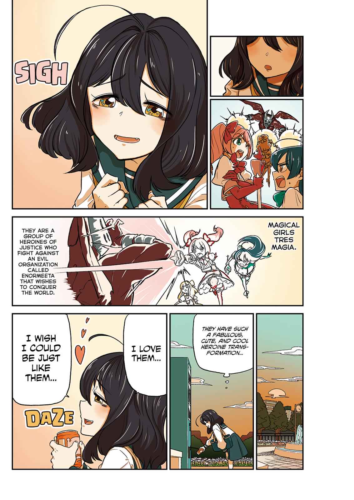 Mahou Shoujo ni Akogarete Chap 1 - Next Chap 2
