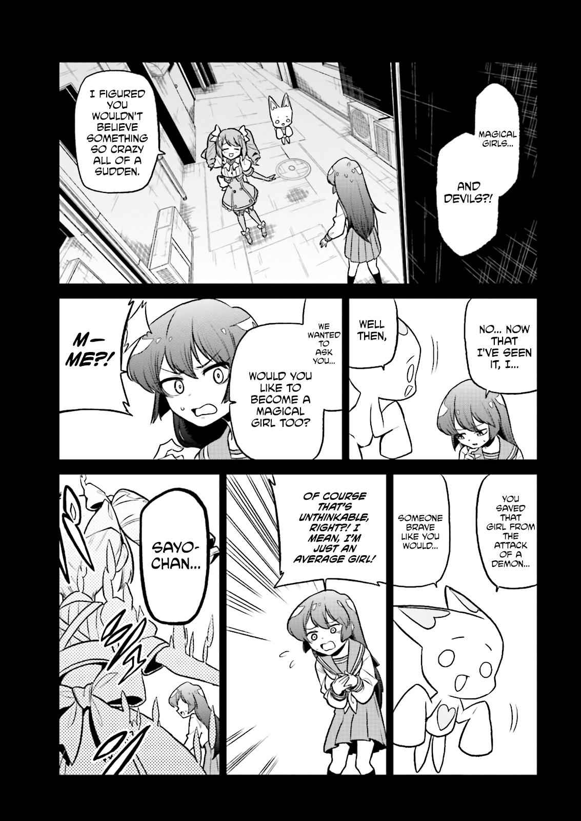 Mahou Shoujo ni Akogarete Chap 10 - Next Chap 11