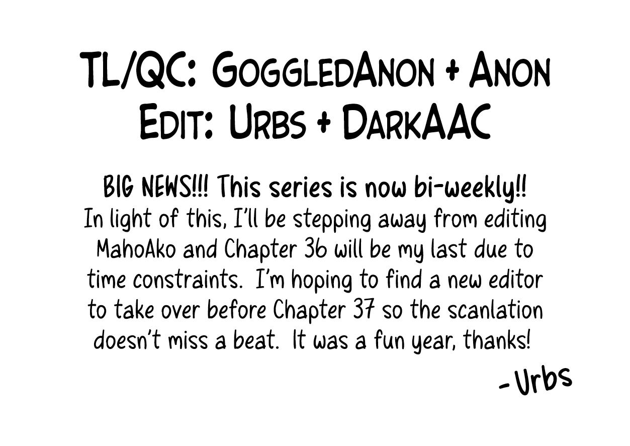 Mahou Shoujo ni Akogarete Chap 36 - Next Chap 37