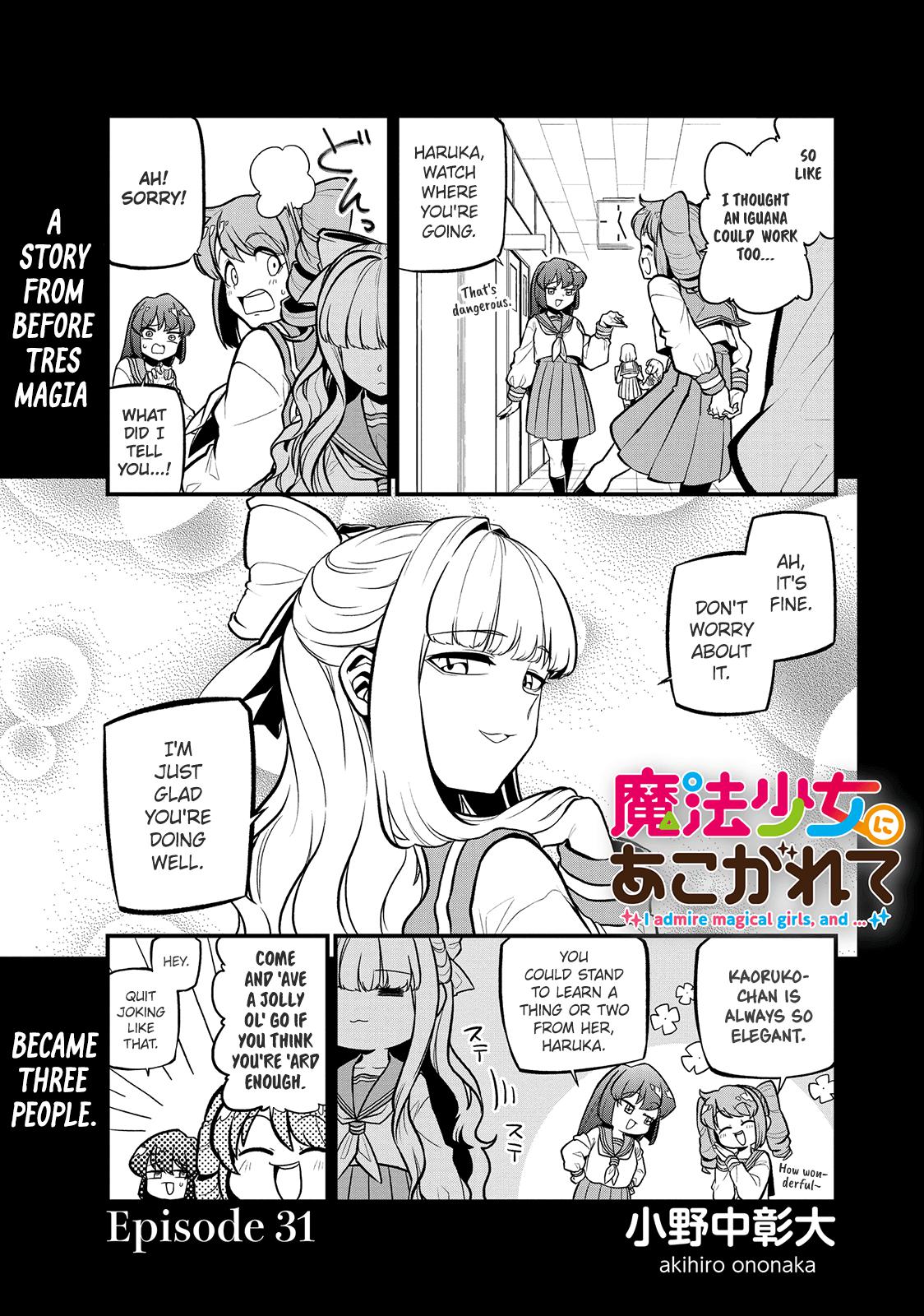 Mahou Shoujo ni Akogarete Chap 31 - Next Chap 32
