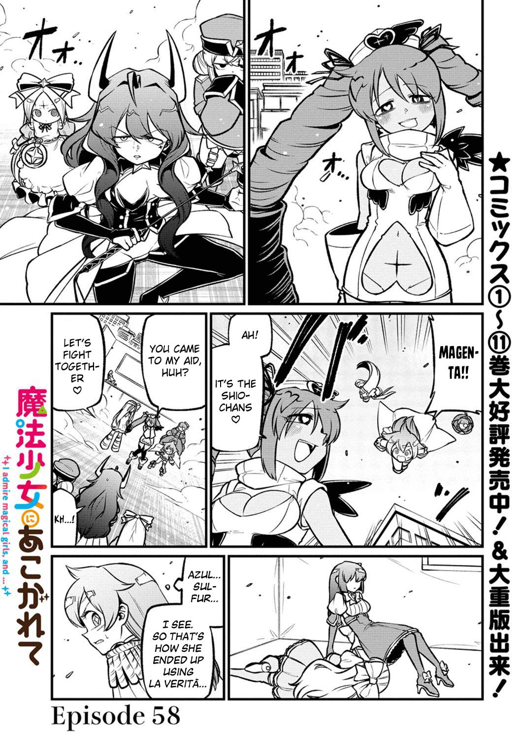Mahou Shoujo ni Akogarete Chap 58 - Next Chap 59