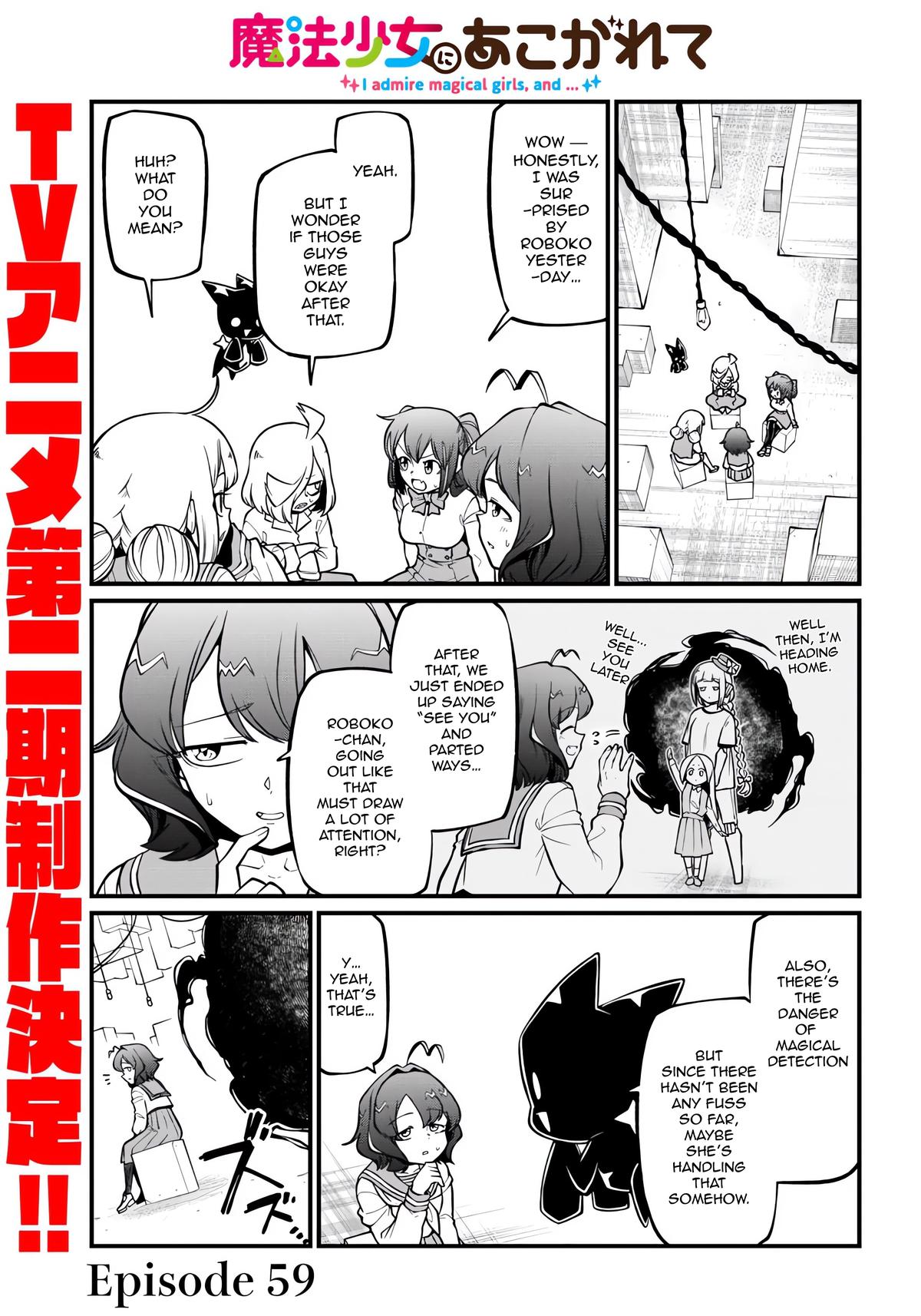 Mahou Shoujo ni Akogarete Chap 59 - Next Chap 60