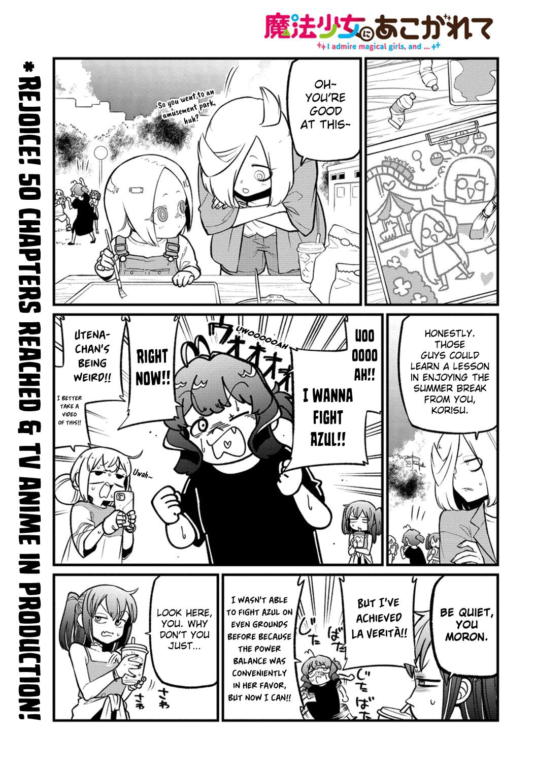 Mahou Shoujo ni Akogarete Chap 50 - Next Chap 51