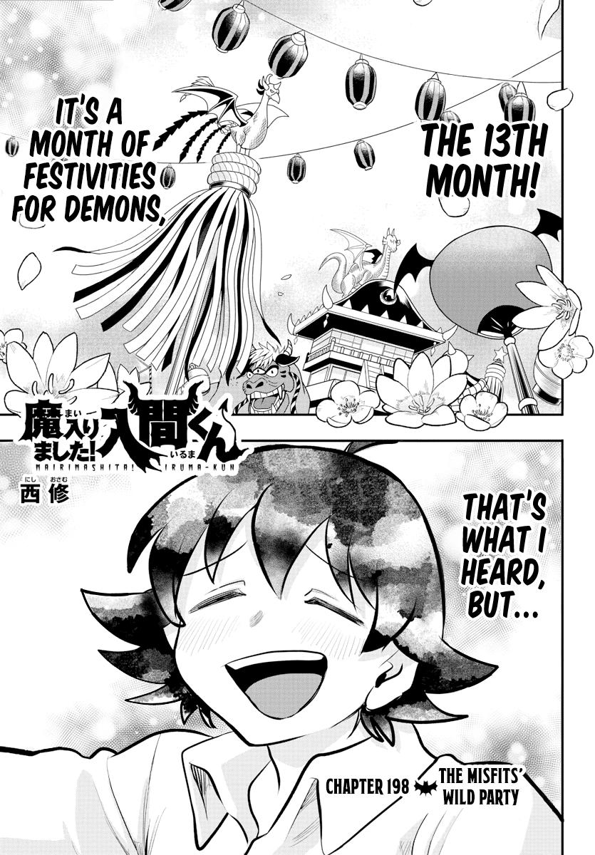 Mairimashita! Iruma-kun Chap 198 - Next Chap 199