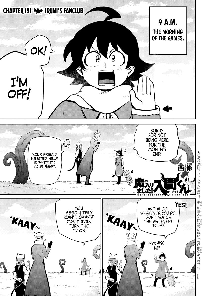 Mairimashita! Iruma-kun Chap 191 - Next Chap 192