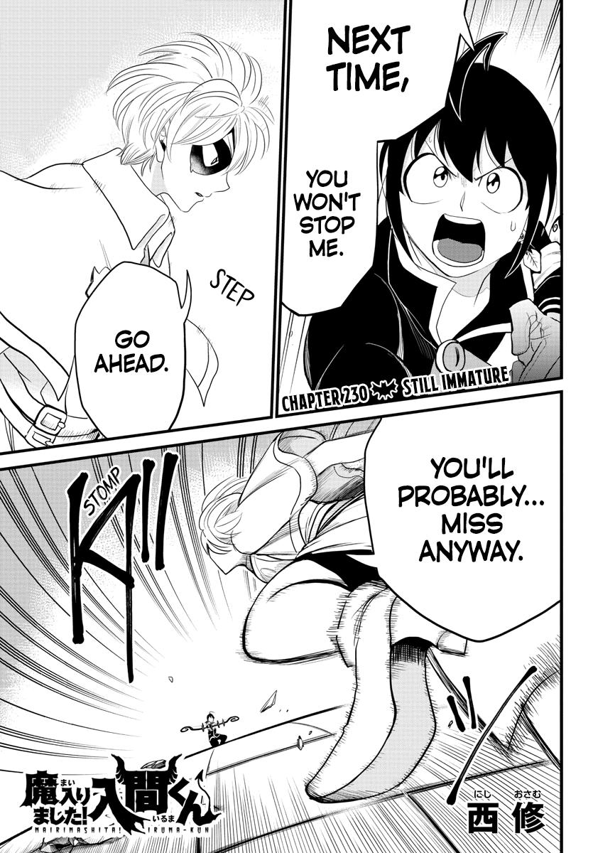 Mairimashita! Iruma-kun Chap 230 - Next Chap 231