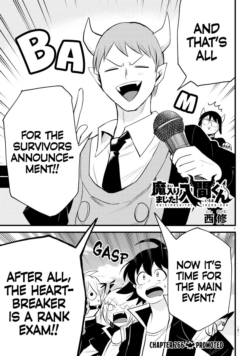 Mairimashita! Iruma-kun Chap 266 - Next Chap 267