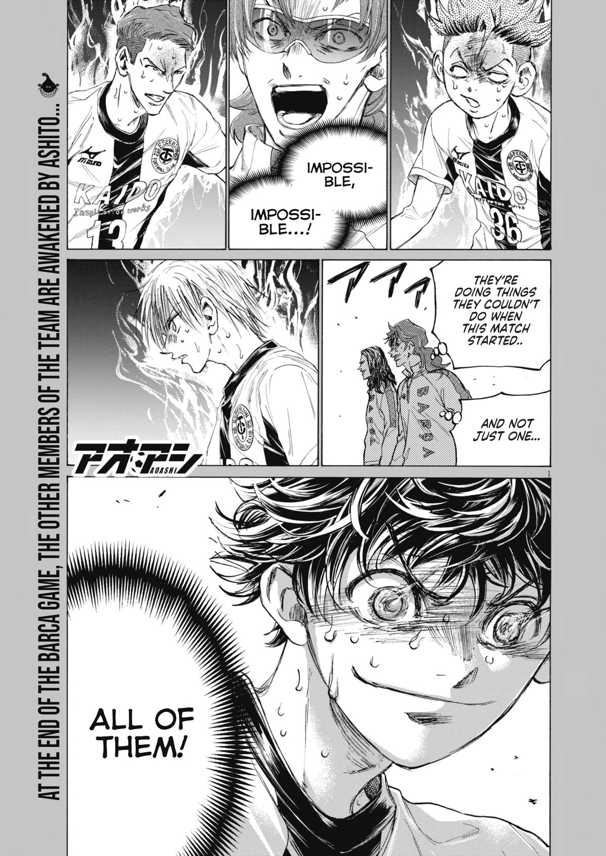 Ao Ashi Chap 403 - Next Chap 404