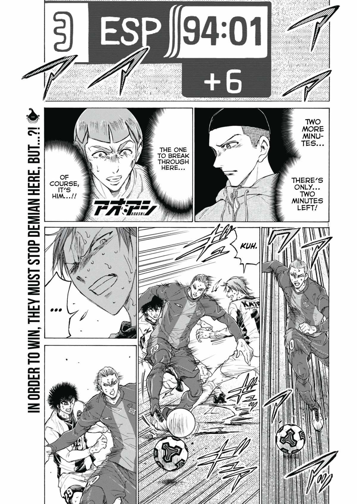 Ao Ashi Chap 404 - Next Chap 405