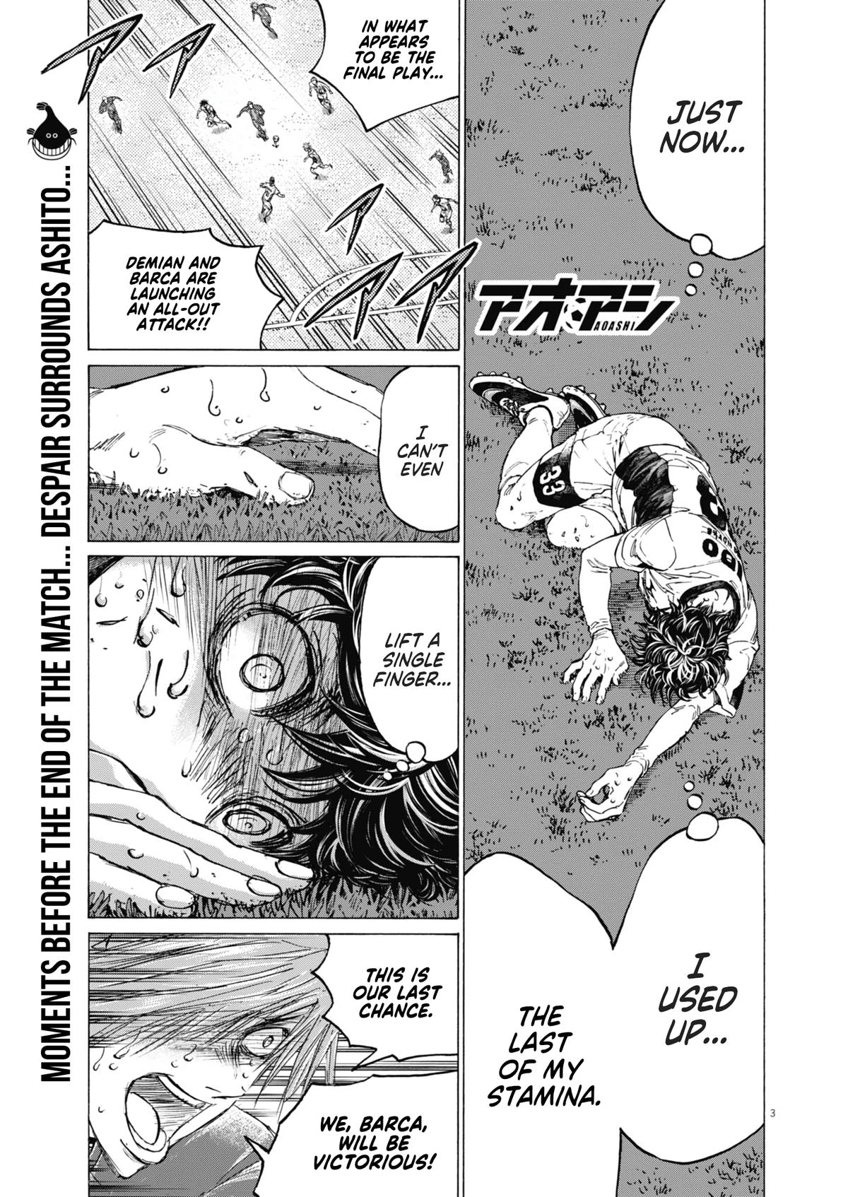Ao Ashi Chap 405 - Next Chap 406