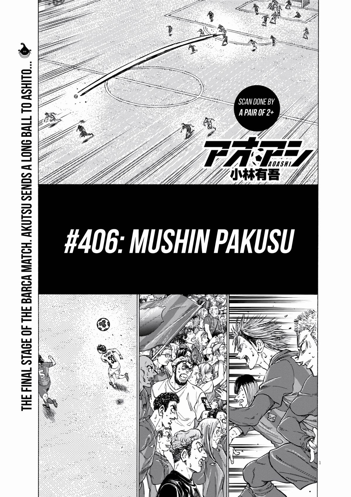 Ao Ashi Chap 406 - Next Chap 407
