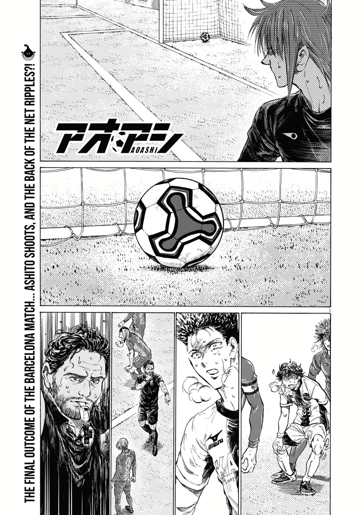 Ao Ashi Chap 407 - Next Chap 408