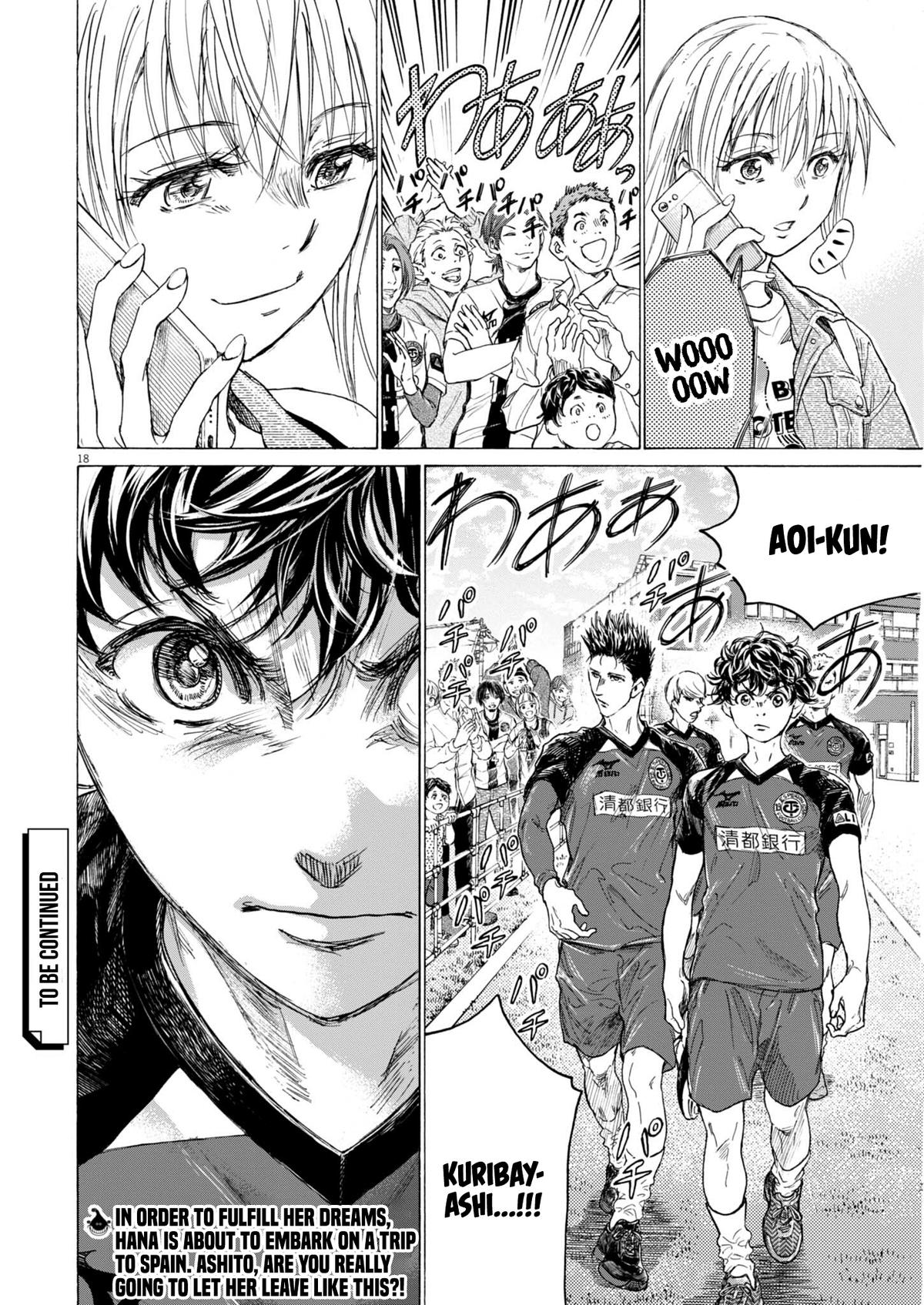 Ao Ashi Chap 408 - Next Chap 409