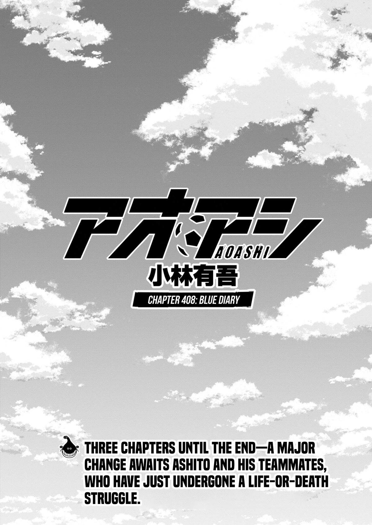 Ao Ashi Chap 408 - Next Chap 409