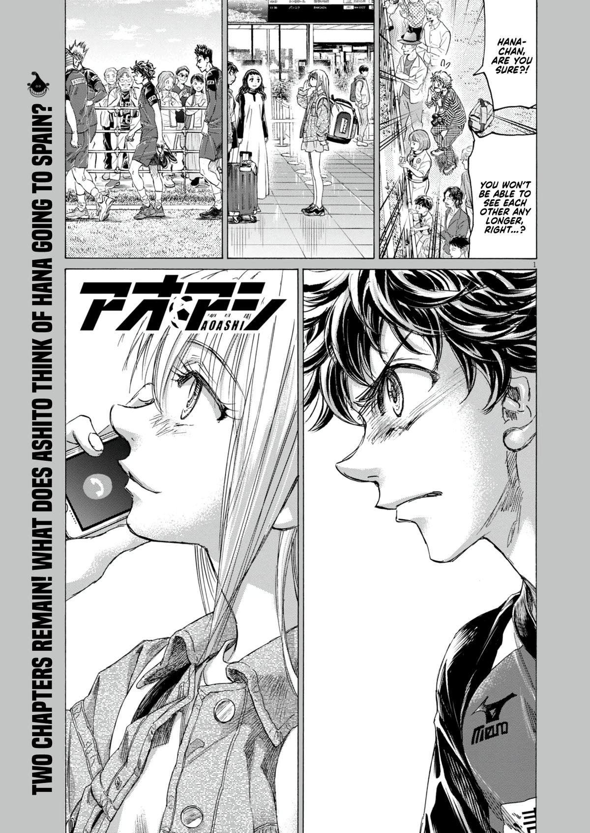 Ao Ashi Chap 409 - Next Chap 410