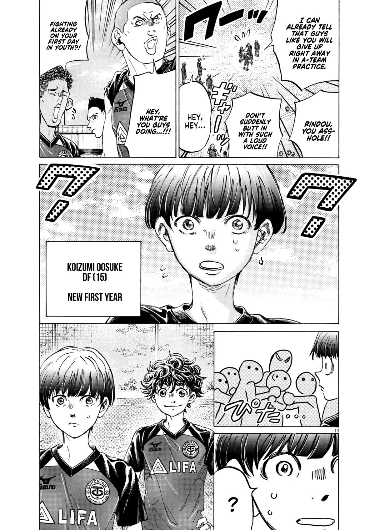 Ao Ashi Chap 410 - Next Chap 411