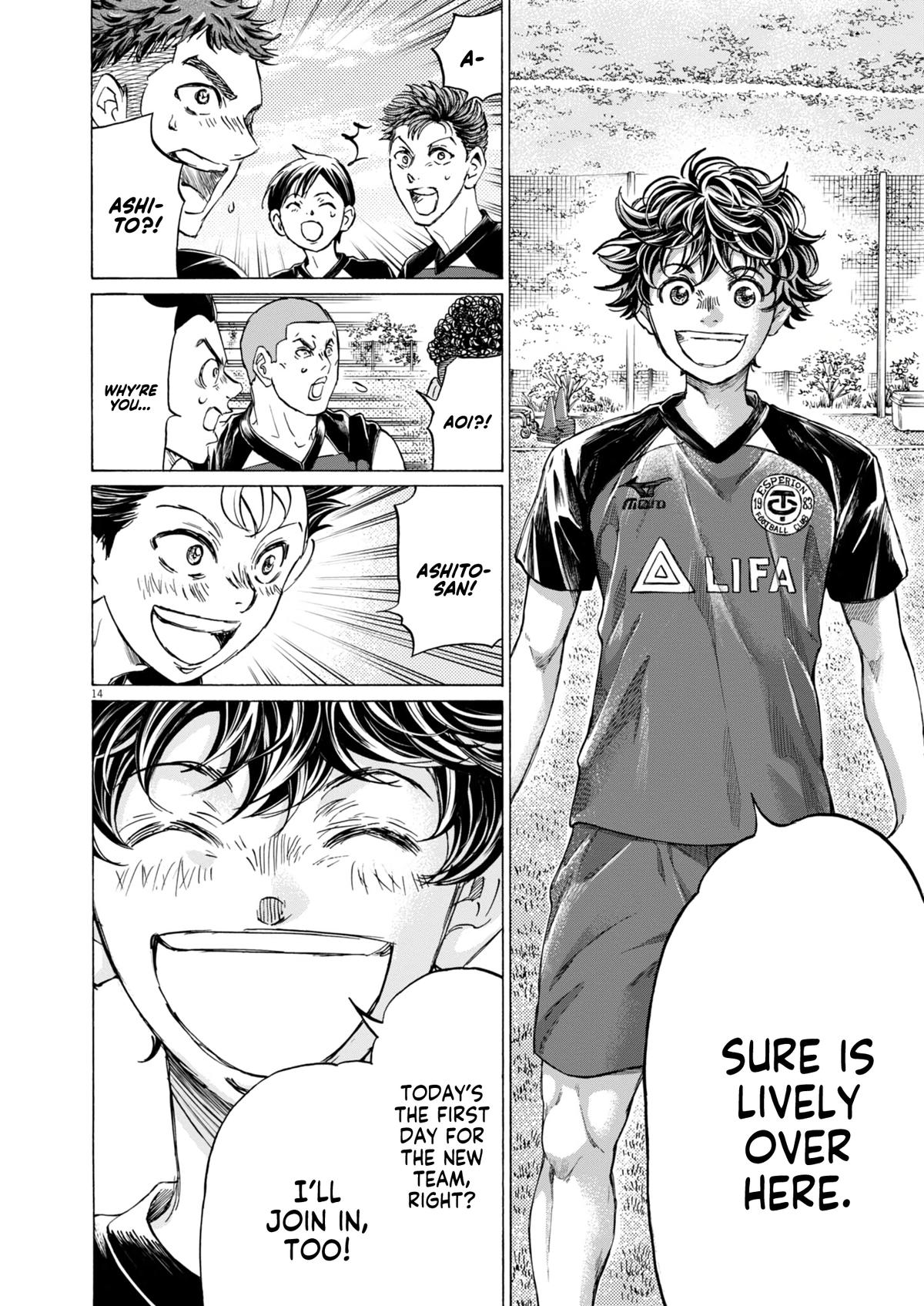 Ao Ashi Chap 410 - Next Chap 411
