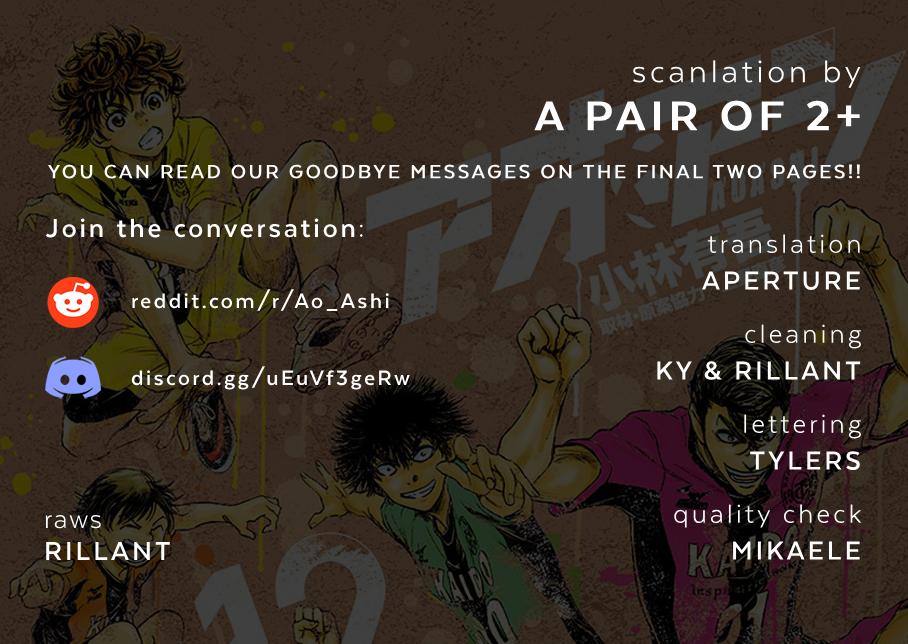 Ao Ashi Chap 410 - Next Chap 411