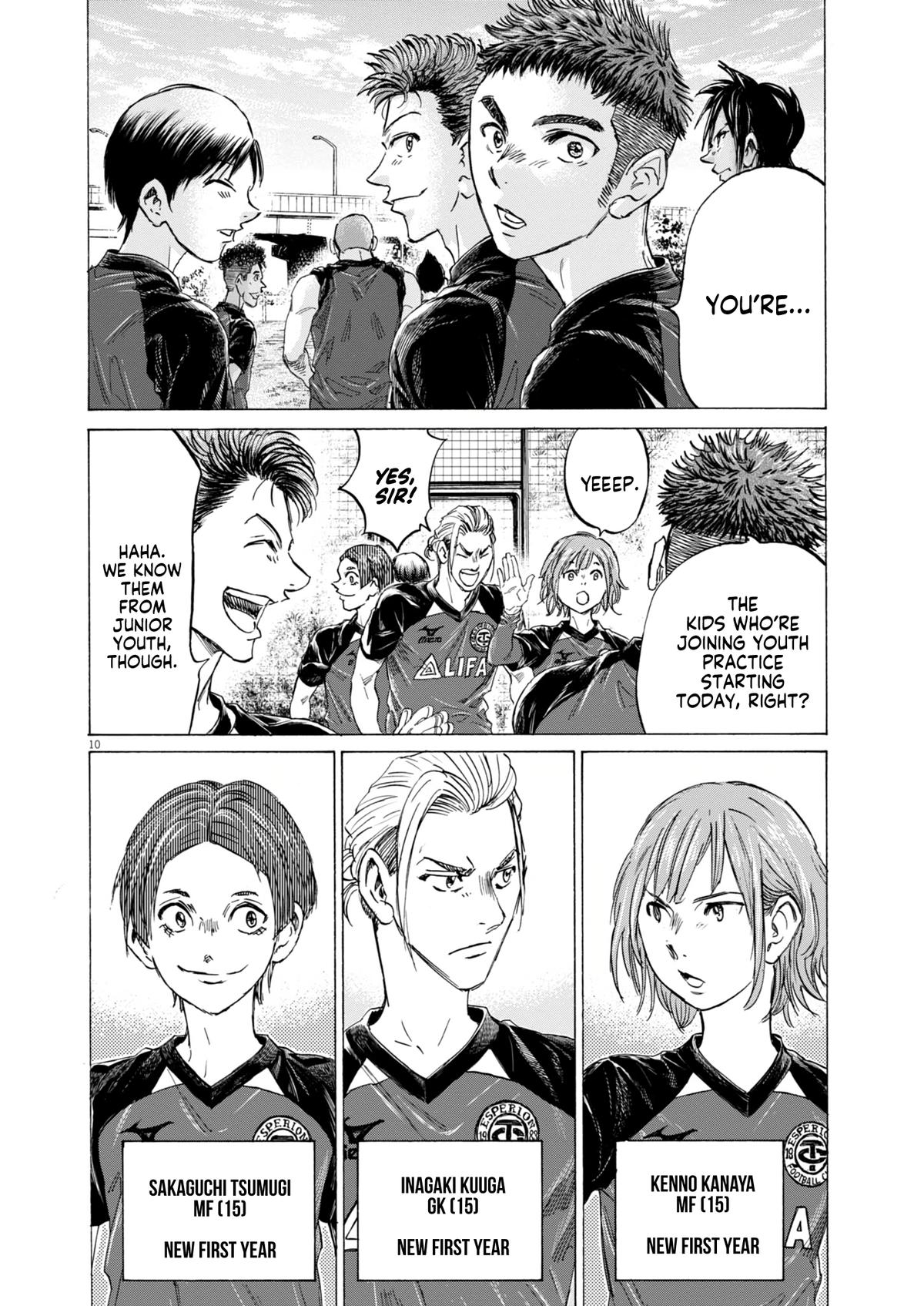 Ao Ashi Chap 410 - Next Chap 411