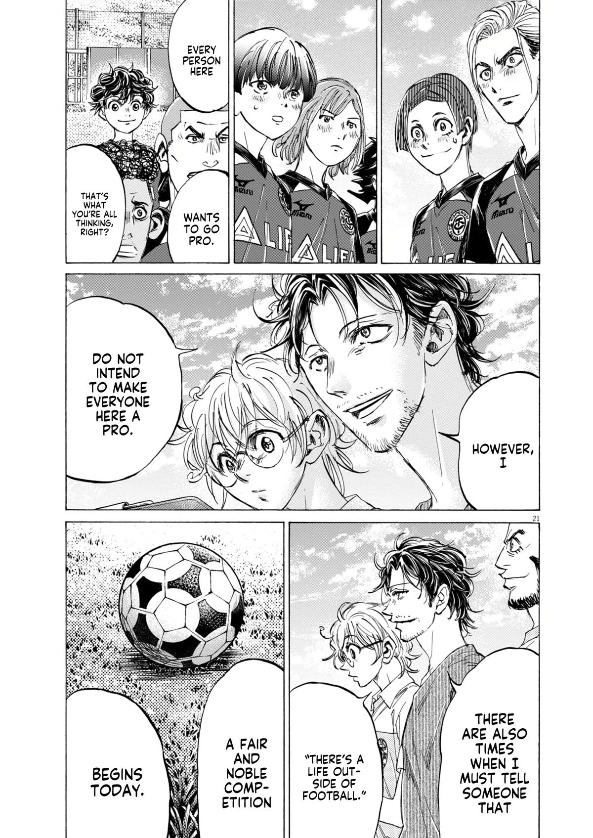 Ao Ashi Chap 410 - Next Chap 411
