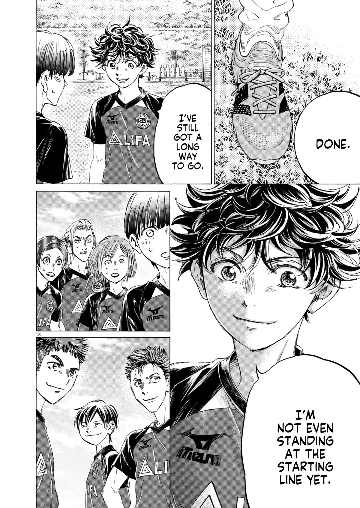 Ao Ashi Chap 410 - Next Chap 411